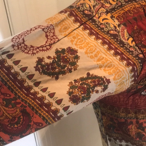 “BOHO” Vintage Brown Dress. - Picture 11 of 16